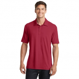 Port Authority K568 Cotton Touch Performance Polo - Chili Red