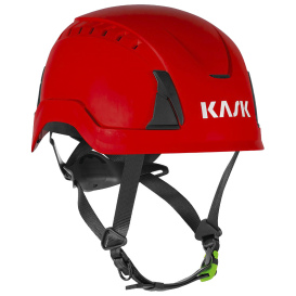 KASK WHE00123 CSA Certified Primero Air Vented Safety Helmet - Ratchet Suspension - Red