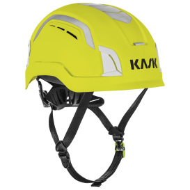 KASK WHE00137 Zenith X2 Max Air Vented Hi Viz Safety Helmet - Yellow Fluorescent