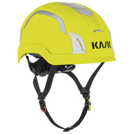 KASK WHE00141 Zenith X2 Max Hi Viz FR Safety Helmet - Yellow Fluorescent