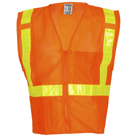 Kishigo 1077 Ultra-Cool Mesh Reflexite Safety Vest - Orange
