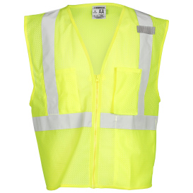 Kishigo 1085 Ultra-Cool Mesh 3-Pocket Safety Vest - Yellow/Lime