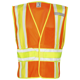 Kishigo 1167 Adjustable 4-Season Ultra-Cool Mesh Safety Vest - Orange