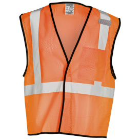 Kishigo 1194 Economy Series 1-Pocket Mesh Safety Vest - Orange