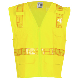 Kishigo 1208A Ultra-Cool Mesh Back Hydrowick Front Safety Vest - Yellow/Lime