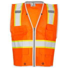 Kishigo 1511 Brilliant Series Heavy Duty Safety Vest - Orange
