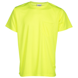 Kishigo 9124 Microfiber Short Sleeve T-Shirt - Yellow/Lime