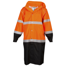Kishigo RWJ109 Brilliant Series Long Raincoat - Orange