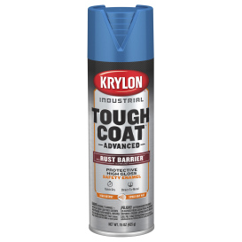 Krylon K00249008 Tough Coat Advanced with Rust Barrier Technology - Gloss Safety Blue