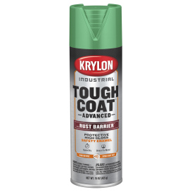 Krylon K00339008 Tough Coat Advanced with Rust Barrier Technology - Gloss Safety Green