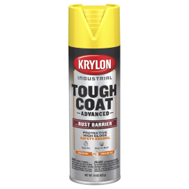 Krylon K00439008 Tough Coat Advanced with Rust Barrier Technology - Gloss Safety Yellow