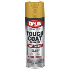 Krylon K00479008 Tough Coat Advanced with Rust Barrier Technology - Gloss Industrial Yellow