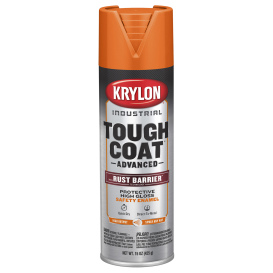 Krylon K00559008 Tough Coat Advanced with Rust Barrier Technology - High Gloss Safety Orange