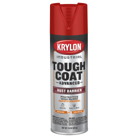 Krylon K00639008 Tough Coat Advanced with Rust Barrier Technology - Gloss Safety Red