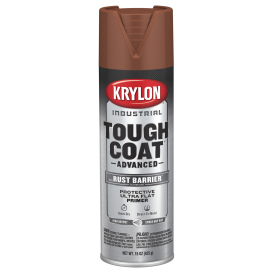 Krylon K00699008 Tough Coat Advanced with Rust Barrier Technology - Flat	Red Oxide Primer