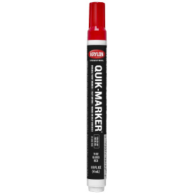 Krylon K00710208 Quik-Marker Paint Markers - Red - 1/3 oz