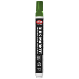 Krylon K00710608 Quik-Marker Paint Markers - Green - 1/3 oz