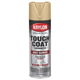 Krylon K00719008 Tough Coat Advanced with Rust Barrier Technology - Gloss Tan