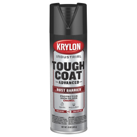 Krylon K00799008 Tough Coat Advanced with Rust Barrier Technology - Gloss Black