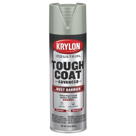 Krylon K00839008 Tough Coat Advanced with Rust Barrier Technology - Gloss Light Machinery Gray