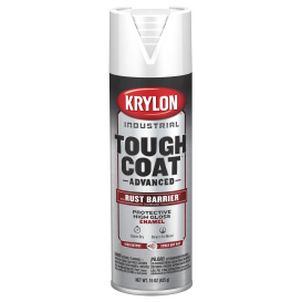 Krylon K00929008 Tough Coat Advanced with Rust Barrier Technology - Gloss White