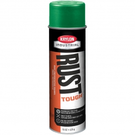Krylon K00339007 Rust Tough Rust Preventative Enamel - Safety Green (OSHA)