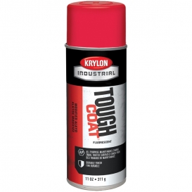 Krylon A01812007 Tough Coat Fluorescent Acrylic Enamel - Fluorescent Red