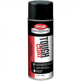 Krylon A03727007 Tough Coat Acrylic Enamel - Max Flat Black