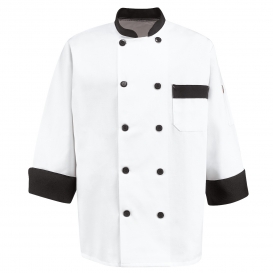 Chef Designs KT74BT Garnish Chef Coat