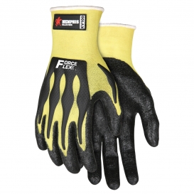 MCR Safety KV100 ForceFlex Nitrile Gloves - 13 Gauge Stretch DuPont Kevlar - TPR Back