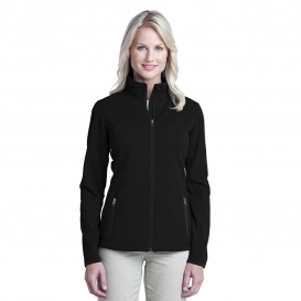 Port Authority L222 Ladies Pique Fleece Jacket - Black