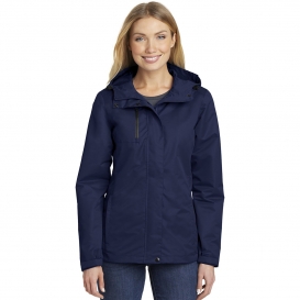 Port Authority L331 Ladies All-Conditions Jacket - True Navy