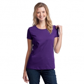 Fruit of the Loom L3930 Ladies Heavy Cotton HD T-Shirt - Purple