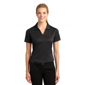 womens black polo shirt near me