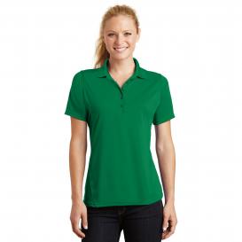Sport-Tek L475 Ladies Dry Zone Raglan Accent Polo Shirt - Kelly Green