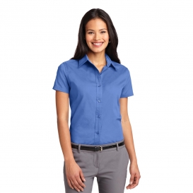 Port Authority L508 Ladies Short Sleeve Easy Care Shirt - Ultramarine Blue