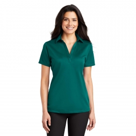 Port Authority L540 Ladies Silk Touch Performance Polo - Teal Green ...