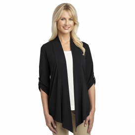 Port Authority L543 Ladies Concept Shrug - Black