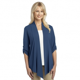 Port Authority L543 Ladies Concept Shrug - Moonlight Blue