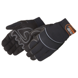 Liberty Safety 0915BK Onyx Warrior Synthetic Mechanic Gloves