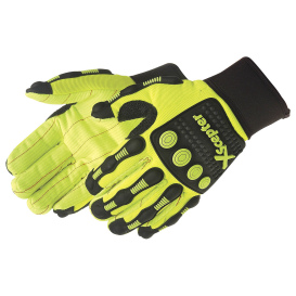 Liberty Safety 0928 Daybreaker X-Scepter High Vis Impact Work Gloves 