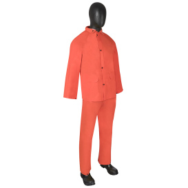 Liberty Safety 1240 DuraWear Three-Piece Rain Suit - Orange