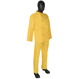 Liberty Safety 1330 DuraWear 3-Piece Rain Suit - PVC/Nylon/PVC