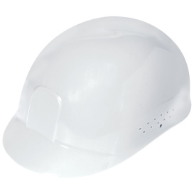 Liberty Safety 1400 Non-ANSI Bump Caps - Glide Lock Suspension - White