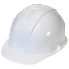 Liberty Safety 1404 DuraShell Cap Style Hard Hats - Pinlock Suspension - White