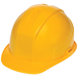 Liberty Safety 1404 DuraShell Cap Style Hard Hats - Pinlock Suspension - Yellow