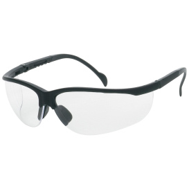 Liberty Safety 1717 iNOX MAGNUM Semi-Frame Safety Glasses - Black Frame - Clear Lens