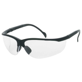 Liberty Safety 1717 iNOX MAGNUM Semi-Frame Safety Glasses - Black Frame - Clear Anti-Fog Lens