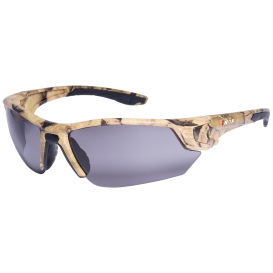 Liberty Safety 1718 iNOX CAMOTEK Semi-Frame Safety Glasses - Camo Frame - Smoke/Gray Anti-Fog Lens