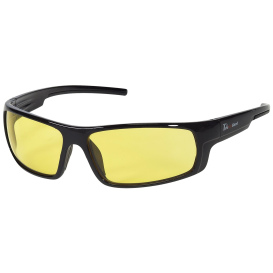 Liberty Safety 1724 iNOX ENFORCER Full Frame Safety Glasses - Black Frame - Amber Lens